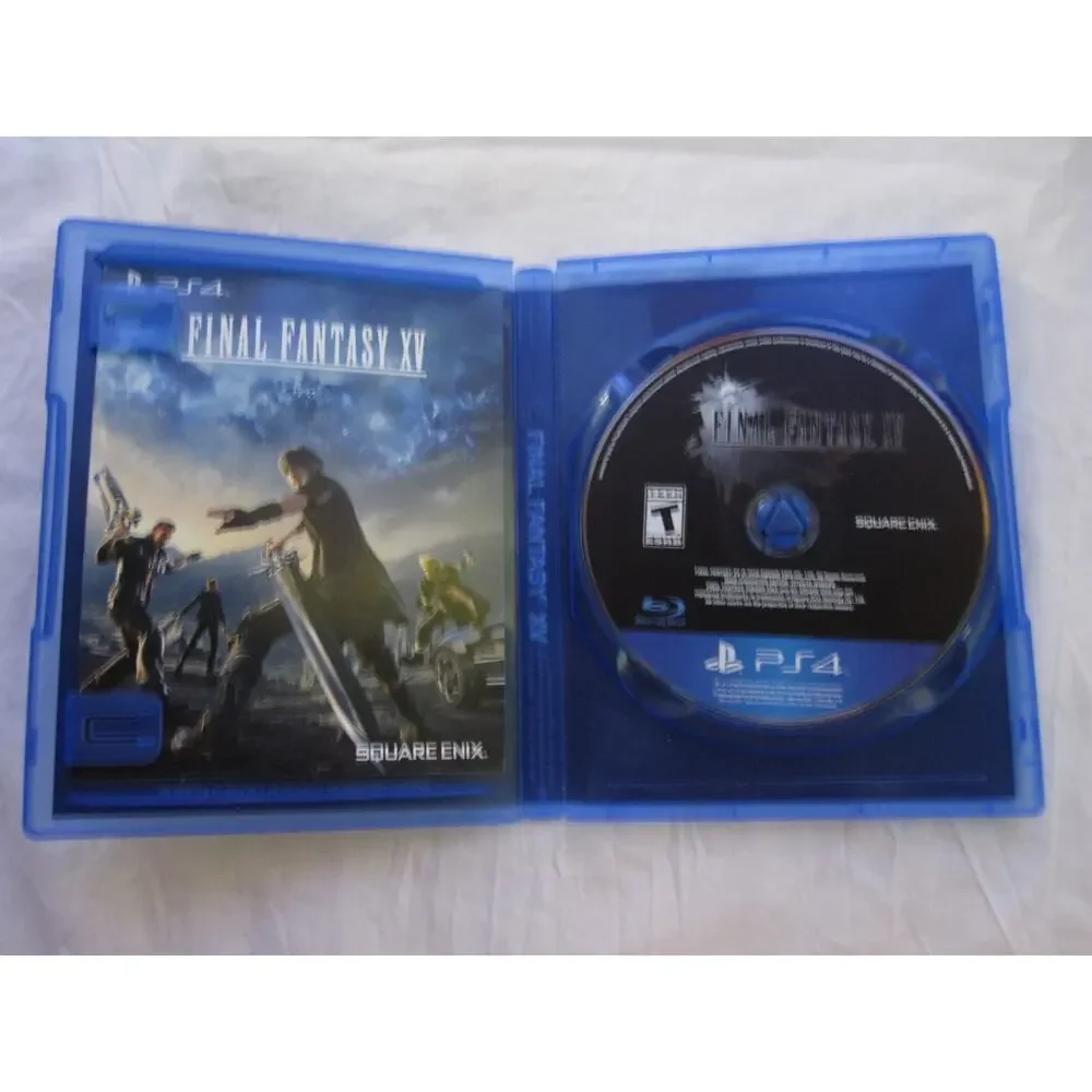 Sony PS4 Play Station Day One Edition‎ Final Fantasy XV Game Case and Disc Teen